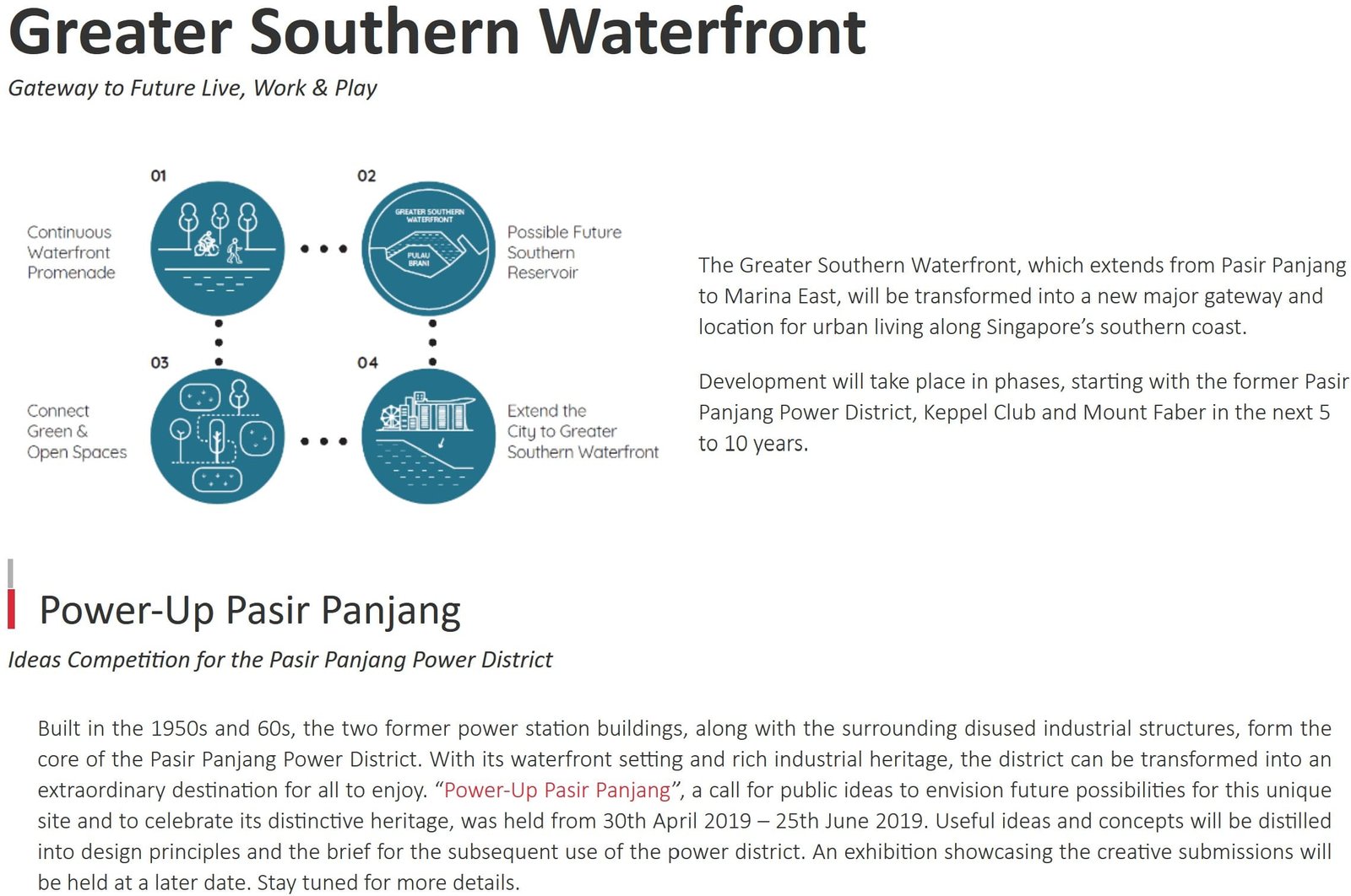greater southern waterfront
